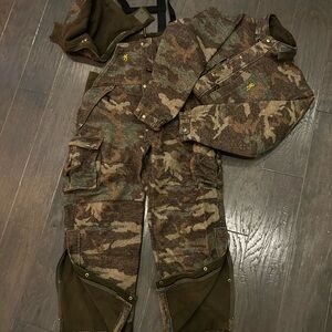 Browning Wool Windproof Bibs (Men’s XL) & Jacket (Men’s L) w/Hood